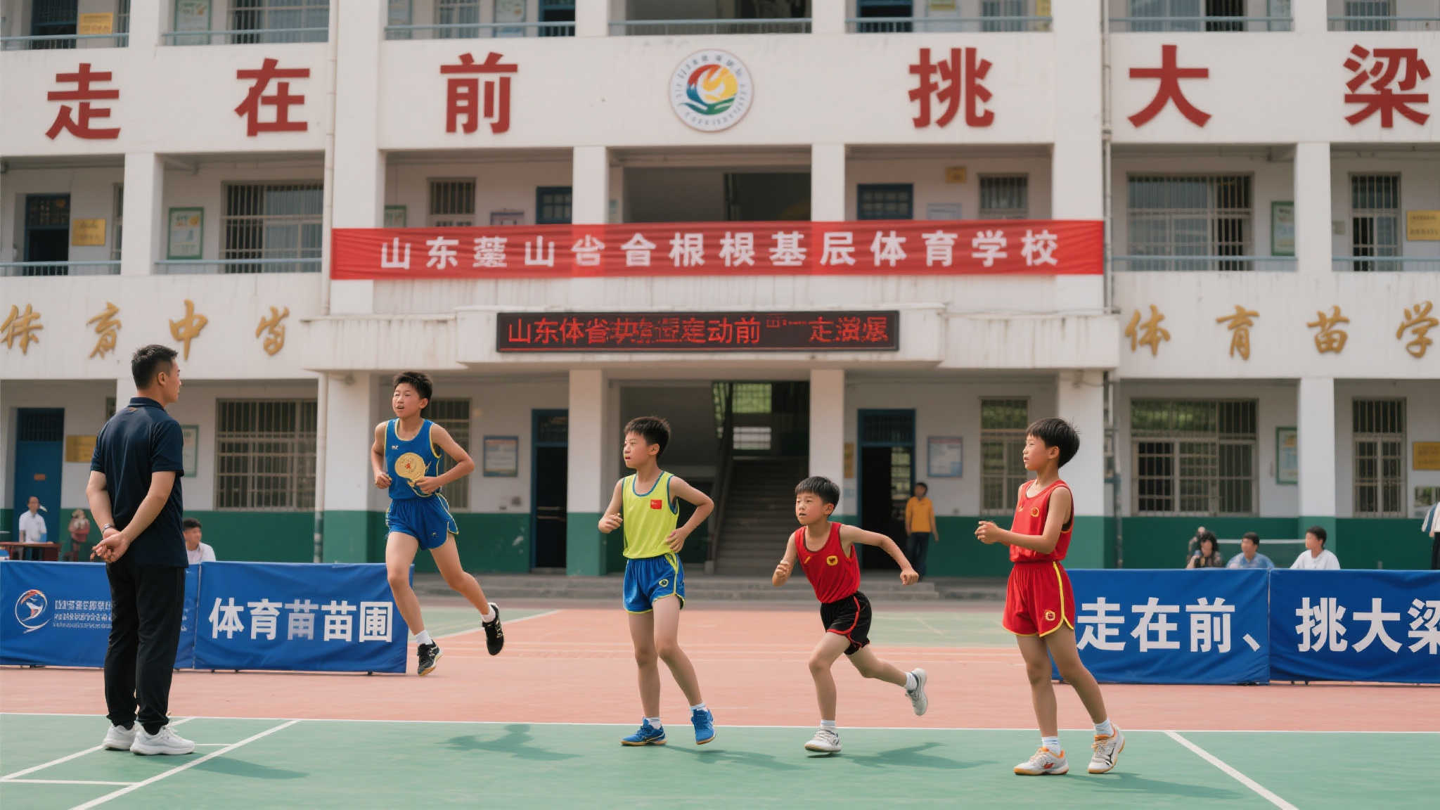 援现场